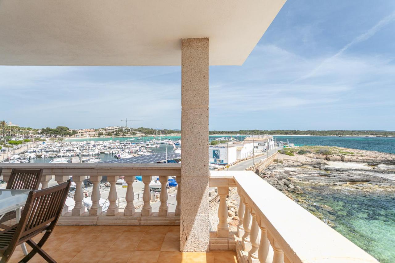 Beachfront Holiday Apartment Lotja 7 - Grupo Berna Colonia de Sant Jordi ภายนอก รูปภาพ