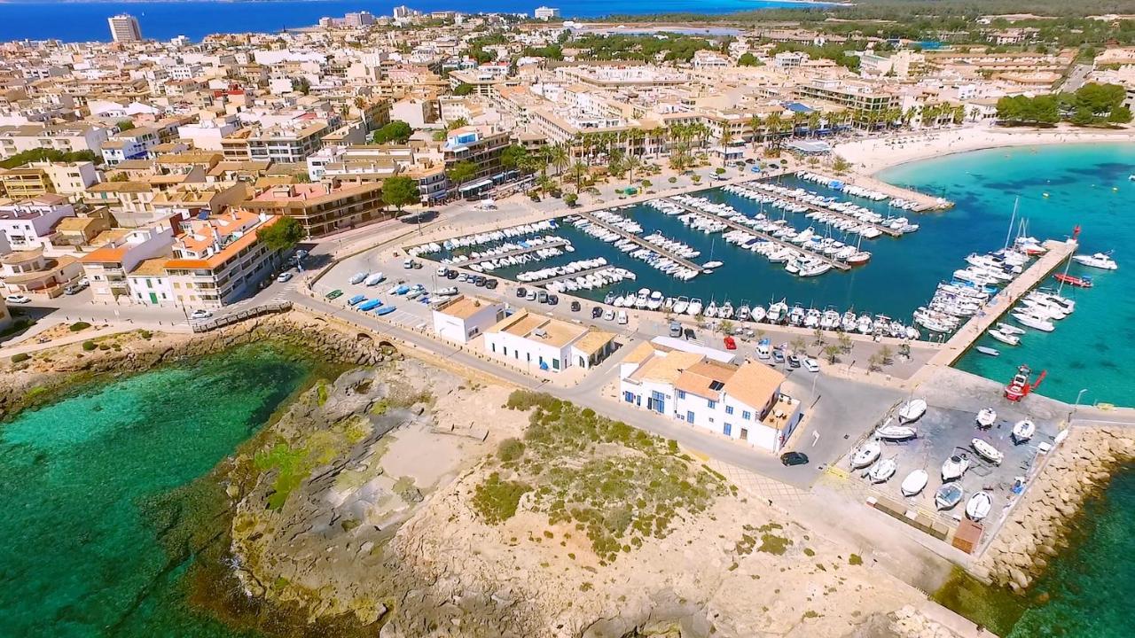 Beachfront Holiday Apartment Lotja 7 - Grupo Berna Colonia de Sant Jordi ภายนอก รูปภาพ